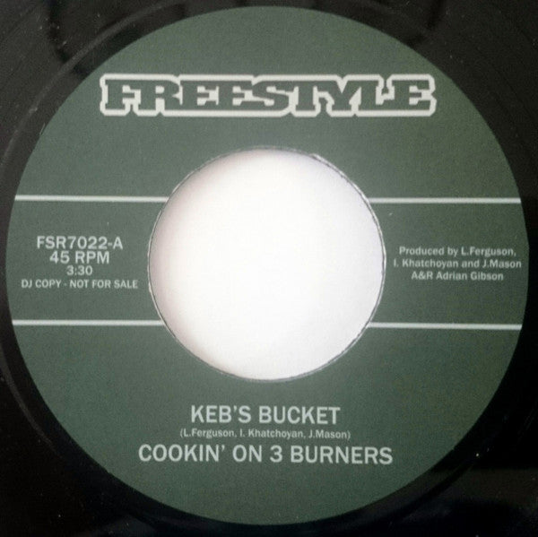 Image of Front Cover of 7" - VG/VG - COOKIN' ON 3 BURNERS, Keb's Bucket / Redback (Freestyle Records; FSR7022, UK 2006, Company Sleeve), , - 2516330C