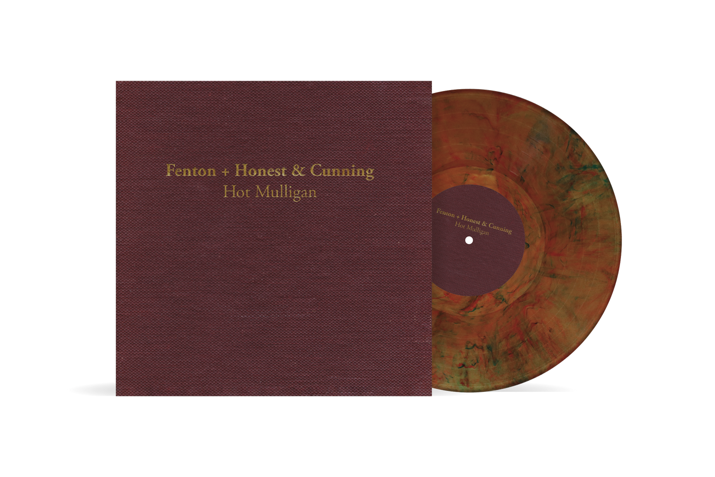 Image of Back Cover of LP - NEW/NEW - HOT MULLIGAN, Fenton + Honest & Cunning (Wax Bodega; WAX35LP1, Europe ), , Hot Mulligan is a ride-or-die testament to staying true to yourself. When the emo band formed in 2014 and cut their teeth playing house shows and naming songs by closing their eyes and typing into auto-correct on their phones, no one expected they'd be selling out thousand-cap venues, one of their scene's most respected bands a decade later. But as Hot Mully releases their phenomenal fourth LP, T