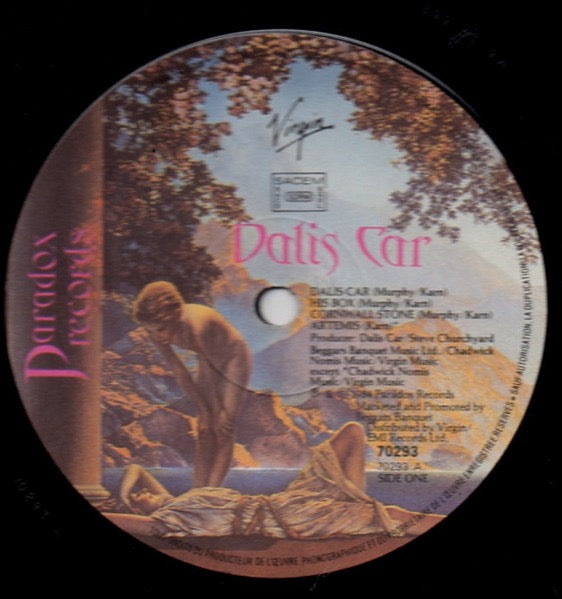 Image of Label Cover of LP - VG/VG - DALIS CAR, The Waking Hour (Paradox Records; 70293, France 1984, Gatefold), , - 2516114C