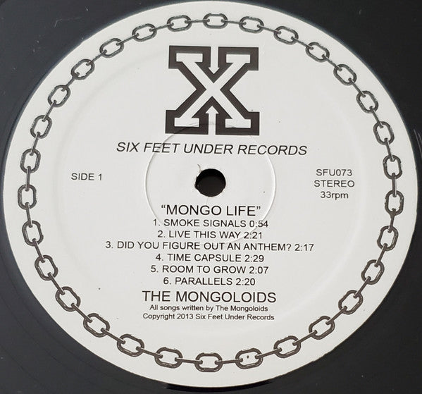 Image of Label Cover of LP - VG+/VG+ - THE MONGOLOIDS, Mongo Life (Six Feet Under Records; SFU073, US 2013, Inner, Black Vinyl, Ltd to 600), Still In Opened Shrinkwrap, - 2546221S