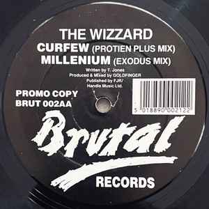Image of Back Cover of 12" - /VG+ - THE WIZZARD, Millenium (Brutal Records; BRUT 002, UK 1991), , - 2546243S