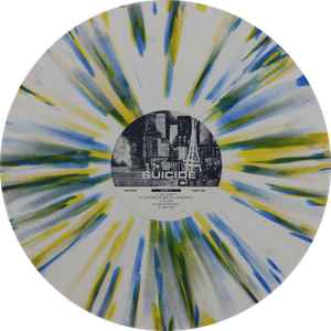 Image of Label Cover of LP - VG+/VG+ - CAULDRON, Suicide In The City (The Coming Strife Records; TCS-100, UK 2023, Insert, White w/ Blue & Yellow Splatter Vinyl, Ltd to 100), , - 2546250S