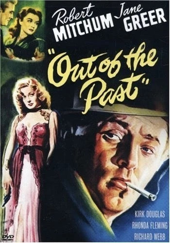Image of Front Cover of DVD - VG+/VG+ - JACQUES TOURNEUR, ROBERT MITCHUM, Out of the Past (Warner Brothers ; T6759, US , Region 1 US), , - 2636019E