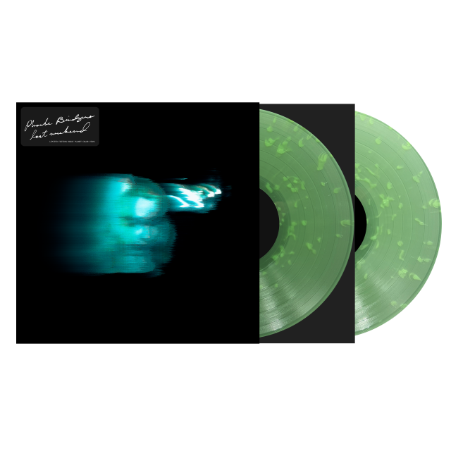 Image of Front Cover of 2xLP - NEW/NEW - PHOEBE BRIDGERS, Lost Weekend (Dead Oceans; DOC400LP-C1, Europe 2026, Gatefold, 20 Page Booklet, Indie Exclusive, Rogue Planet Coloured Vinyl), , The return of the one and only Phoebe Bridgers. She is a singer-songwriter from Pasadena, CA. Beloved in equal measure for her deceptively subtle voice and her meticulous, incisive lyrics, her solo records Stranger in the Alps (2017) and Punisher (2020) have been accompanied by a number of collaborations, including the supe