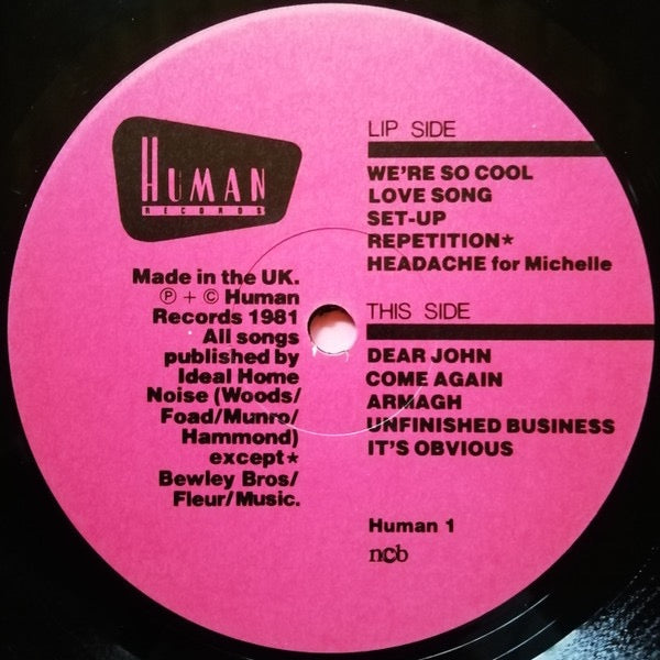 Image of Label Cover of LP - VG/VG - AU PAIRS, Playing With A Different Sex (Human Records With NCB Logo; HUMAN 1, Scandinavia 1981, Inner, SG1 On Runouts), A few light marks, Sleeve has some pinhcs to edges. , - 2616261C