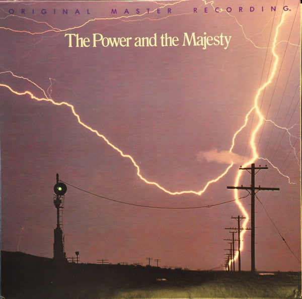 Image of Front Cover of LP - F/VG+ - BRAD MILLER, The Power And The Majesty (Mobile Fidelity Sound Lab ; MFSL 004, US 1978, Picture Sleeve, Inner & Insert), sleeve torn on edge, - 2626269E