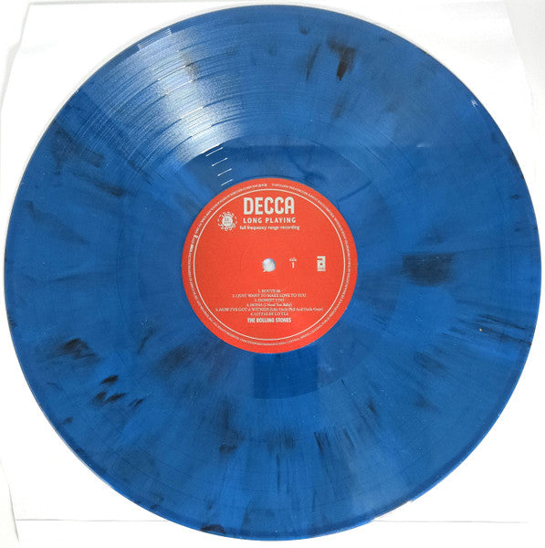 Image of Label Cover of LP - EX/EX - THE ROLLING STONES, Rolling Stones (UMR; 7121811, Worldwide 2024 Reissue, Insert, Mono 180 Gram Blue/Black Swirl Vinyl, with Obi, Ltd to 1300, Numbered), No. 07083. Opened Instore, Still In Shrinkwrap, - 2646272S