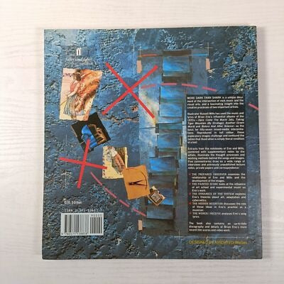 Image of Back Cover of Book - VG+/VG+ - BRIAN ENO AND RUSSELL MILL, More Dark Than Shark by Brian Eno and Russell Mills (Faber and Faber; , UK 1986, Paperback), , - 2736117E