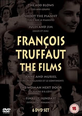 Image of Front Cover of 6xDVD - VG/VG+ - FRANCOIS TRUFFAUT, The Films (Cinema Club; CCD30570, UK 2000s, Slipcase), , - 2716254C