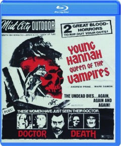 Image of Front Cover of Blu-Ray - VG+/VG+ - JULIO SALVATOR, Young Hannah Queen Of The Vampires/Doctor Death (Dark Force; DD88400, US ), , - 2736178E
