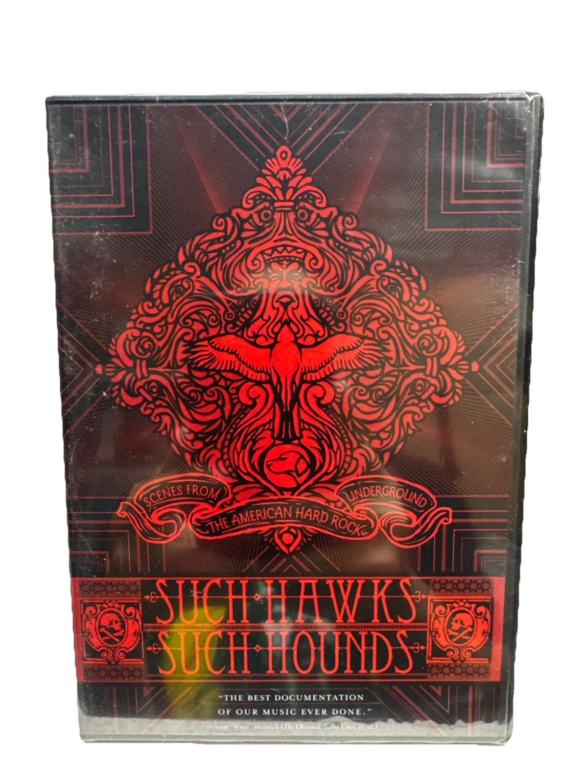 Image of Front Cover of DVD - VG+/VG+ - JOHN SREBALUS, Such Hawks Such Hounds Scenes from American Hard Rock Underground (Long Song; None, 2008), , - 2736184E