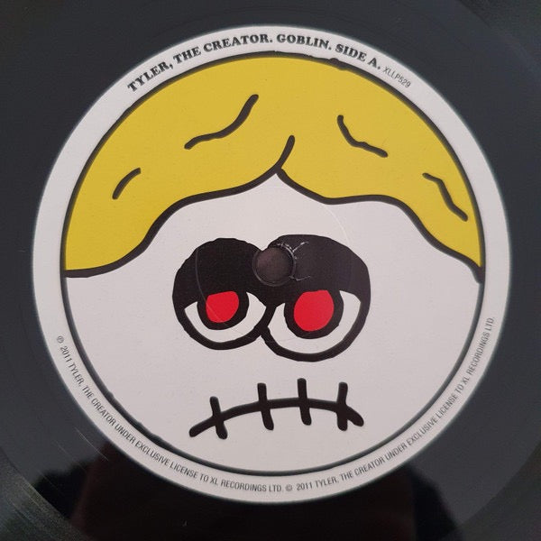 Image of Label Cover of 2xLP - VG+/VG+ - TYLER, THE CREATOR, Goblin (XL Recordings; XLLP529, US 2010s, Gatefold, 2 Inners, NO CD), A few hairlines, - 2746291S