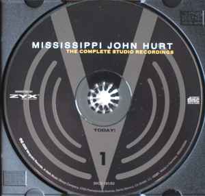 Image of Label Cover of 3xCD - VG+/VG+ - MISSISSIPPI JOHN HURT, The Complete Studio Recordings (Vanguard; 3VCD 181/83-2, Europe 2000, Jewel Case), , - 2836005E