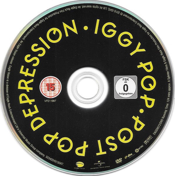 Image of Label Cover of 2xLP - VG+/VG+ - IGGY POP, Post Pop Depression - Live At The Royal Albert Hall (Eagle Vision; EAGDV072, Europe 2016, Quadruple Digipak, Booklet, With DVD), , - 2816041C