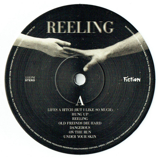 Image of Label Cover of LP - EX/EX - THE MYSTERINES, Reeling (Fiction Records; 3866614, UK 2022, Inner, Limited Edition, White), , - 2846124S