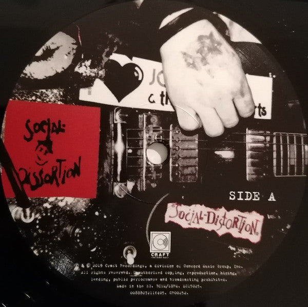 Image of Label Cover of LP - EX/EX - SOCIAL DISTORTION, Mainliner (Wreckage From The Past) (Craft Recordings ; CR00252, Europe 2019 Reissue, Inner), Opened Instore, Still In Stickered Shrinkwrap, - 2826107E