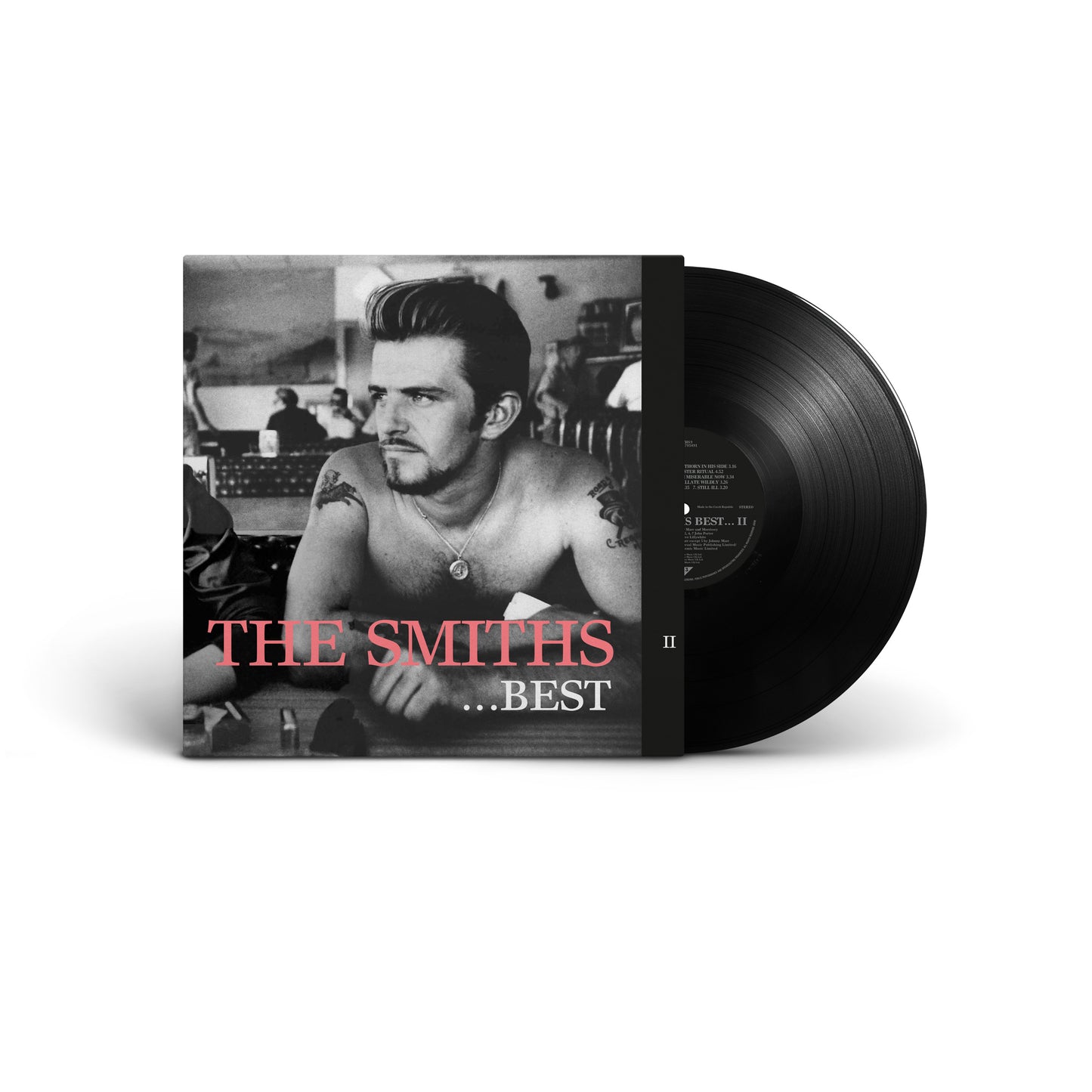 Image of Back Cover of LP - NEW/NEW - THE SMITHS, Best... II (Warner Strategic Marketing; SMITHS 9, Worldwide 2026 Reissue, Standard Sleeve, Black Vinyl), , Back in stock and highly coveted, The Smiths - Best I is a compilation of some of The Smiths biggest tracks including This Charming Man, How Soon Is Now?, Panic and more. - 3056077S