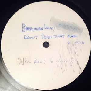 Image of Front Cover of 12" - /VG - BARRINGTON LEVY FEATURING NEW ROY, Don't Push That Man (GG's Records; GG 087, UK , White Label), , Very Limited white label pressing - 2846174S