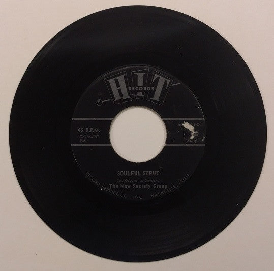 Image of Front Cover of 7" - /VG - THE NEW SOCIETY GROUP / THE FANTASTICS, Soulful Strut / You Showed Me (Hit Records; 355, US 1960s), , - 2816205C