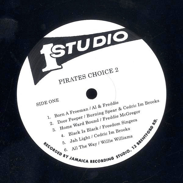 Image of Label Cover of LP - VG+/VG - VARIOUS ARTISTS, Pirates Choice 2 (Rock A Shacka; RSCSLP-003, Japan 2020, Insert), , - 2816229C