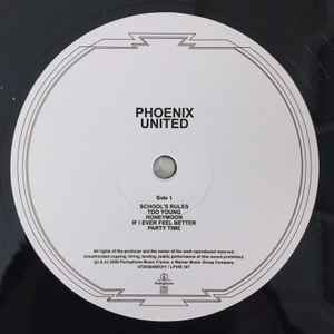 Image of Label Cover of LP - NEW/NEW - PHOENIX, United (Parlophone; 0724384885311 / LPVIR 107, Europe 2015, Insert), , - 2836097E