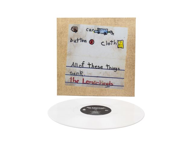 Image of Label Cover of LP - NEW/NEW - THE LEMONHEADS, Car Button Cloth (30th Anniversary Edition) (Fire Records; FIRELP495S, Europe 2026 Reissue, Inner, White Vinyl, Download Code), , Celebrating the album’s 30th anniversary, this reissue includes the original record + a collection of rarities and unreleased cuts (download only), continuing Fire Records in-depth series of reissues from the legendary band. - 9407523C