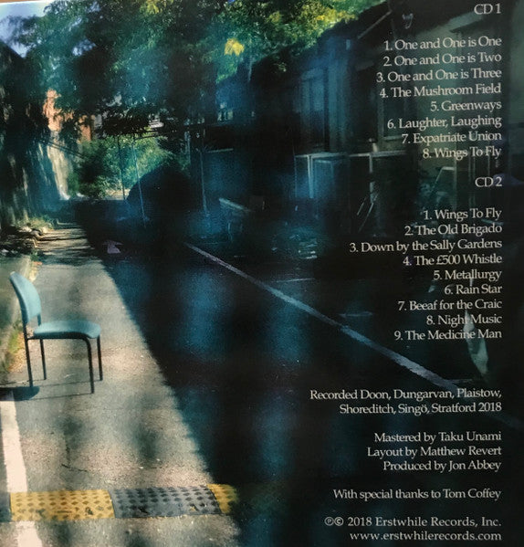 Image of Label Cover of 2xCD - VG/VG - INE O'DWYER / GRAHAM LAMBKIN, Green Ways (Erstwhile Records; erstwhile 088-2, US 2018, Digipak), , - 2956347S