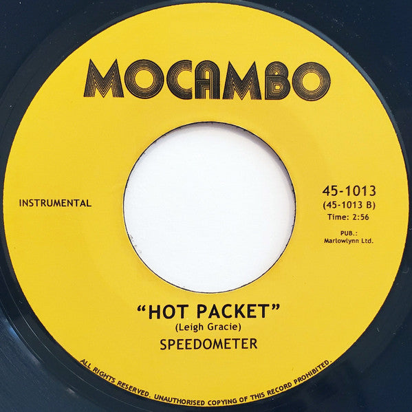 Image of Back Cover of 7" - /EX - SPEEDOMETER, Nuyorica Fiesta / Hot Packet (Mocambo; 45-1013, Germany 2007), , - 2926300E