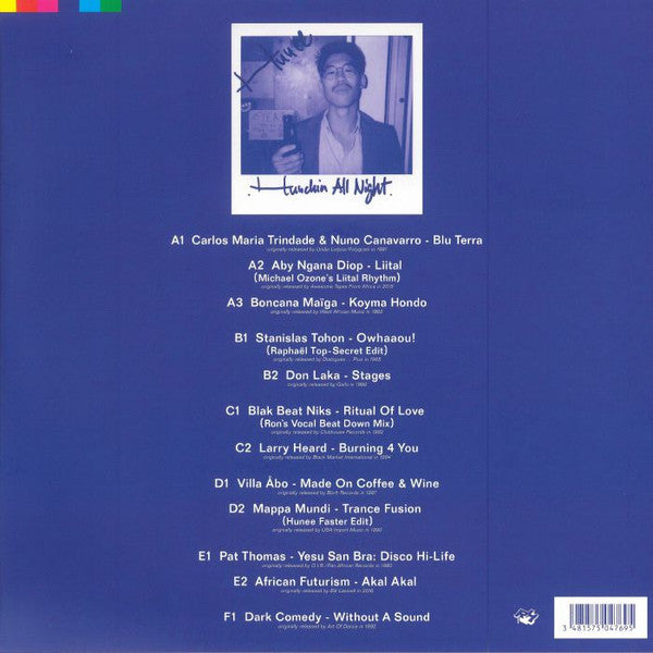 Image of Back Cover of 3xLP - VG/VG+ - HUNEE, Hunchin' All Night (Rush Hour; RHMC 001, Netherlands 2018, Insert), Edge and Ring Wear, - 2946249S