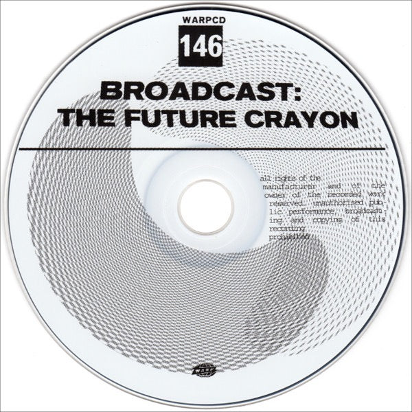 Image of Label Cover of CD - VG+/VG+ - BROADCAST, The Future Crayon (Warp Records; WARPCD 146, UK 2006, Jewel Case), , - 2916471C