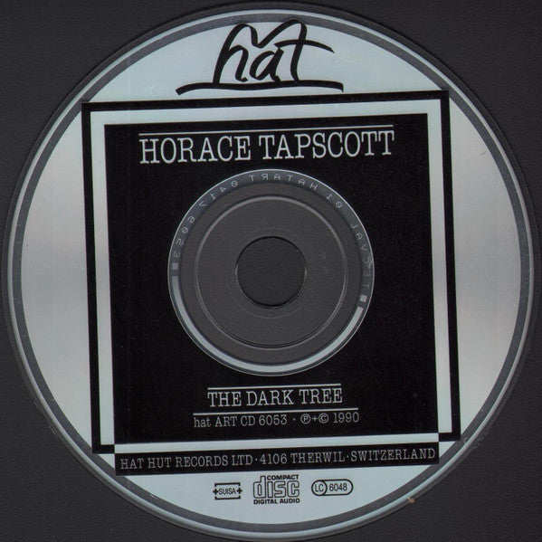 Image of Label Cover of CD - VG+/VG+ - HORACE TAPSCOTT, The Dark Tree Volume 1 (hat ART; hat ART CD 6053, Switzerland 1990), , - 3136007E