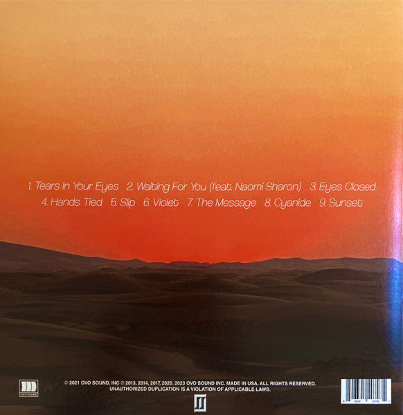 Image of Back Cover of LP - VG+/EX - MAJID JORDAN, Good People (OVO Sound; OVO101, US 2023, Picture Sleeve, 4 Inserts), , - 3026151E