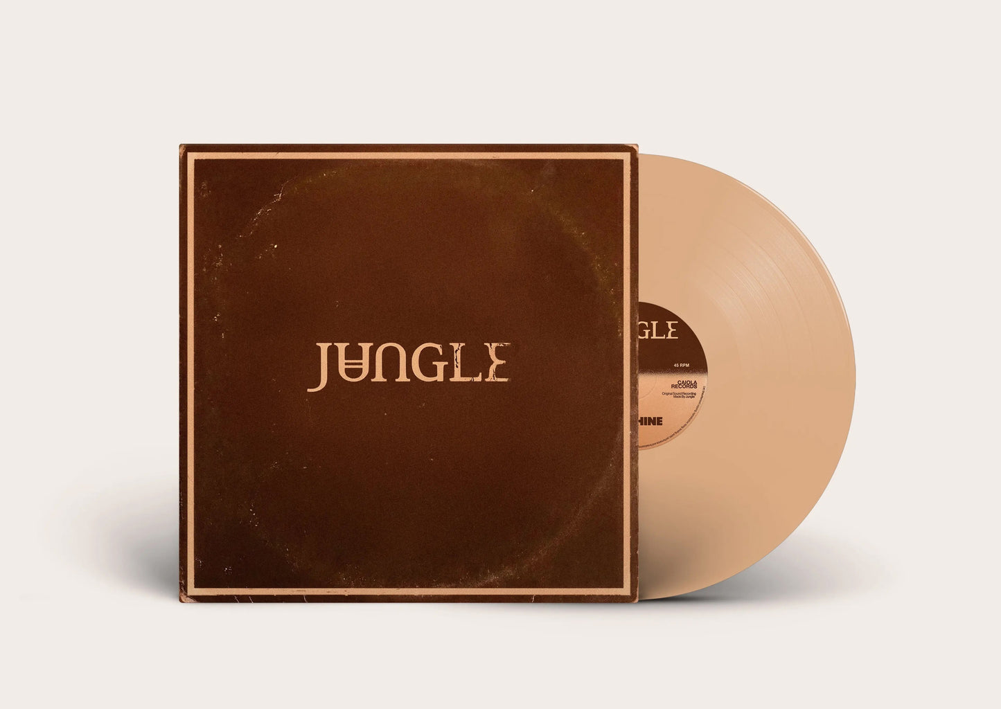 Image of Back Cover of LP - NEW/NEW - JUNGLE, Sunshine (Caiola Records; CAI003LPI, Europe 2026, Gatefold, Indie Exclusive Desert Peach Vinyl), , Jungle return with their anticipated 5th studio release, Sunshine. - 3336085E