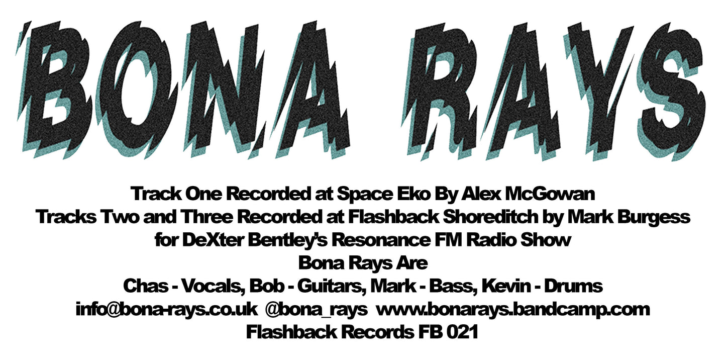 Image of Back Cover of CDs - NEW/NEW - BONA RAYS, Skin and Bone (Flashback; FB 021, UK 2026, Jewel Case), , - 3036321E