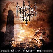 Image of Front Cover of LP - VG+/VG+ - BELENOS, Chemins De Souffrance (Northern Silence Productions; NSP 060, Germany 2008 Reissue, Inner, Ltd to 300 hand numbered), No. 141, seam splits on Inner, - 3046300S