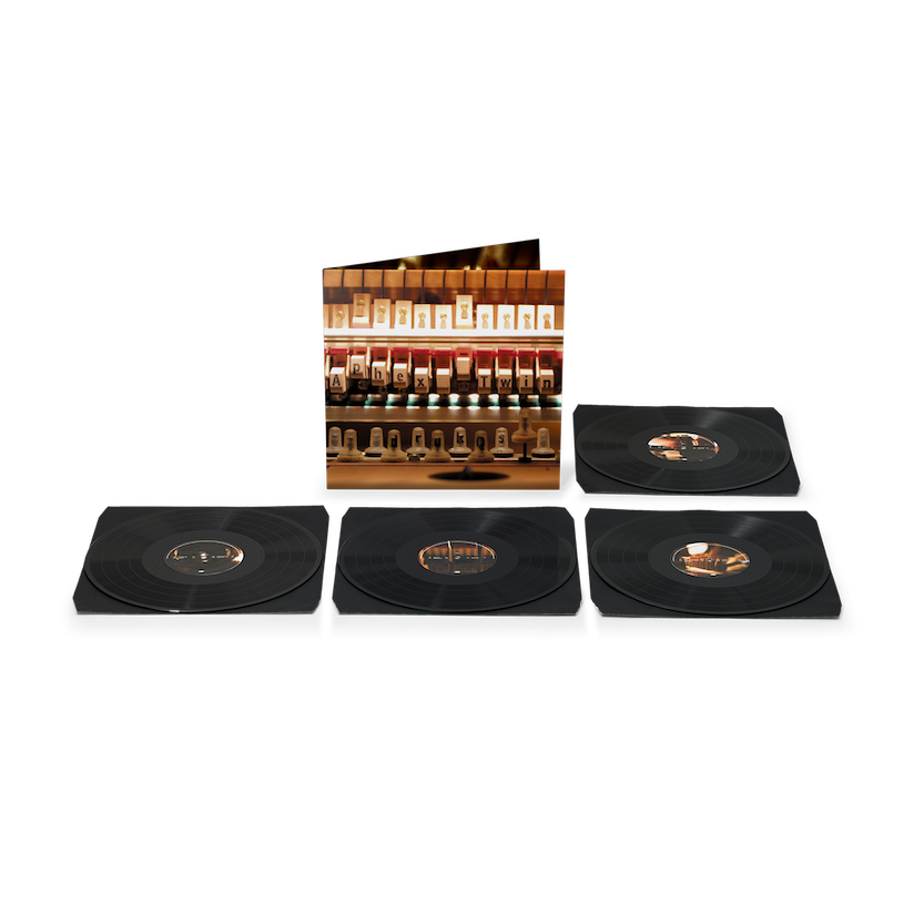 Image of Back Cover of 4xLP - NEW/NEW - APHEX TWIN, Drukqs (Warp; WARPLP92R, UK 2026 Reissue, Gatefold, Black Vinyl), , Twenty-five years after its original release, Warp Records reissues Aphex Twin's Drukqs on vinyl, the release marks the first time in years the album has been available across physical formats and means every Aphex Twin album is once again in print on vinyl. - 9408882C
