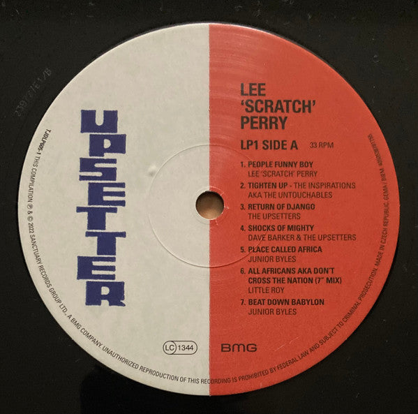 Image of Label Cover of 2xLP - EX/EX - LEE PERRY, King Scratch (Musical Masterpieces from the Upsetter Ark-ive) (Trojan Records; TJDLP605, UK 2022, Gatefold), , - 3146181S