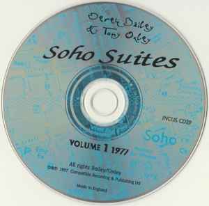Image of Label Cover of 2xCD - VG+/VG+ - DEREK BAILEY AND TONY OXLEY, Soho Suites (Recordings From 1977 & 1995) (Incus; CD 29/30, UK 1997, Jewel Case), Some very slight water marks on one disc. And a mark on the outer rim that shouldn't affect play., - 3136014E