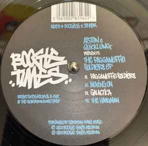 Image of Front Cover of 12" - VG+/VG+ - ASTON & QUICKLUNG, The Raggamuffin Soldiers EP (Boogie Times Records; BOOGIE 16, UK 2023, Company Sleeve), , - 3146192S