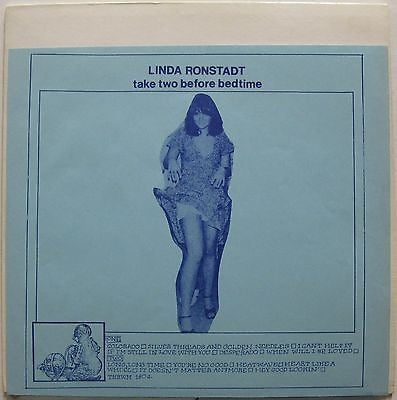 Image of Front Cover of LP - VG+/VG - LINDA RONSTADT, Take Two Before Bedtime (\The Amazing Kornyfone Record Label For The Working Man; , UK 1976, Unofficial - Recorded At Berkeley Community Theatre 1976), , - 3126063E