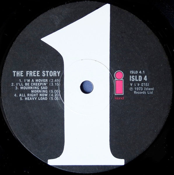 Image of Label Cover of 2xLP - VG/VG+ - FREE, The Free Story (Island; ISLD 4, UK 1973, Gatefold, No inners, Numbered Limited Edition, ISLD3 on spine), Ring wear on front and back. , - 3126253E