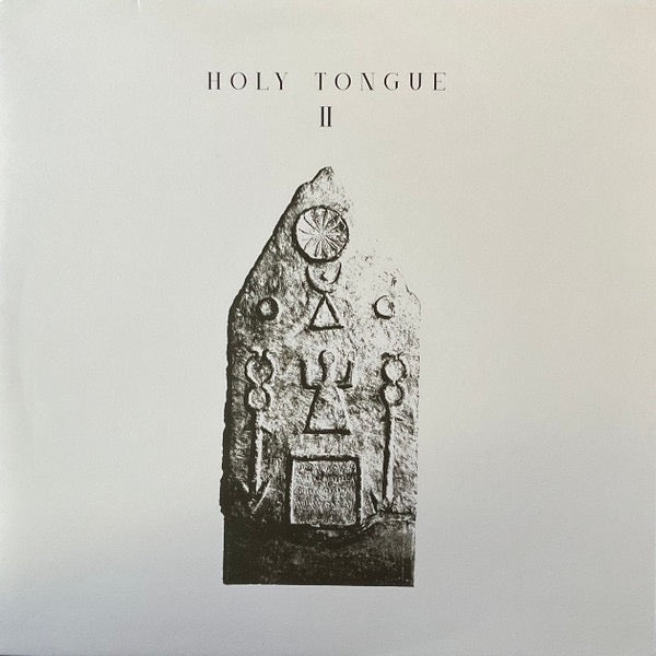 Image of Front Cover of 12" EP - VG+/VG - HOLY TONGUE, II (Amidah; Amidah003, UK & Ireland 2021, Picture Sleeve), Strong VG, - 3126349E