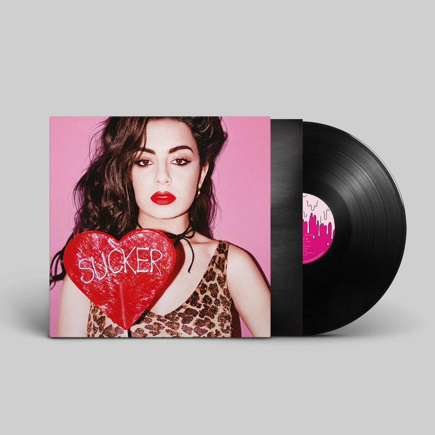 Image of Front Cover of LP - NEW/NEW - CHARLI XCX, Sucker (Atlantic; 5026854927909, Europe 2026 Reissue), , Charli XCX’s second studio album Sucker is now available on 140g black vinyl. Originally released in 2014, the tracklist includes her breakout hit ‘Boom Clap’, alongside singles ‘Break the Rules’, ‘Famous’, and ‘Doing It’. - 9409465C
