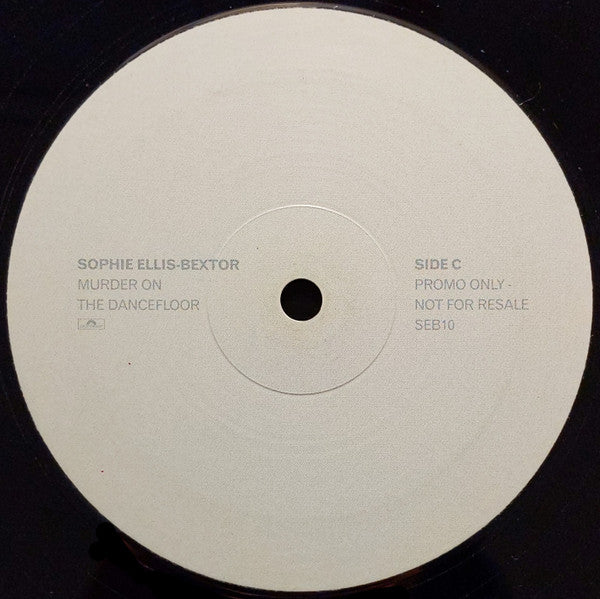 Image of Front Cover of 12" - /VG - SOPHIE ELLIS BEXTOR, Murder On The Dancefloor (Polydor; SEB 10, UK 2002, Sleeve missing, disc 2 only.), Disc 2 only, strong VG, plays VG+. Sleeve is missing., - 3246096S