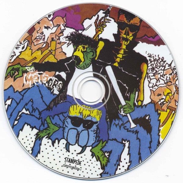 Image of Label Cover of 5xCD - VG+/VG+ - THE METEORS, Original Albums Collection (Cherry Red; CDPSYCHBOX81, UK 2014, Box Set, Booklet), , - 3216212C