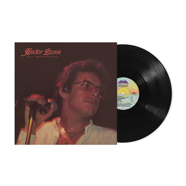 Image of Front Cover of 1xLP - NEW/NEW - HÉCTOR LAVOE, ¡Que Sentimiento! (Concord; 7277539, UK 2026 Reissue, 180g Black Vinyl), , Que Sentimiento! is Héctor Lavoe’s sixth solo album, released in 1981 on Fania Records and his only self-produced recording. This 45th anniversary reissue features eight timeless salsa tracks, with standout cuts “El Son,” “No Hay Quien Te Aguante,” penned by Lavoe and Ramon Rodríguez, and “Soy Vagabundo” written by Cuban composer Enildo “Chino” Padrón. This remastered reissue is