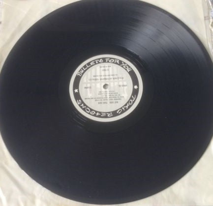 Image of Label Cover of LP - VG+/VG - TOXIC REASONS, Bullets For You (Alternative Tentacles; VIRUS 55, UK 1986), Strong VG. Light marks only, - 3226342E