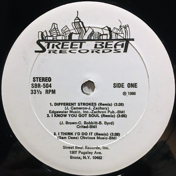 Image of Label Cover of LP - VG/VG - VARIOUS, Ultimate Breaks & Beats Vol 4 (Street Beat Records; SBR-504, US 1986), , - 3226362E