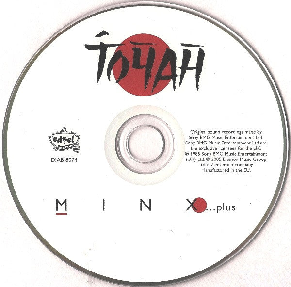 Image of Label Cover of CD - EX/VG+ - TOYAH, Minx ...Plus (Edsel Records; DIAB 8074, UK 2005, Jewel Case, Booklet), , - 3236098E