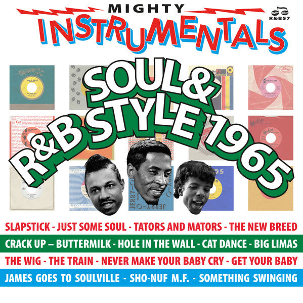 Image of Front Cover of 12" - EX/EX - VARIOUS, Mighty Instrumentals Soul & R&B-Style 1965 (1960s Records; R&B57, UK 2020), , - 3246347S